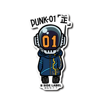 One Piece -  Shaka PUNK-01 Small Sticker (B-SIDE LABEL)