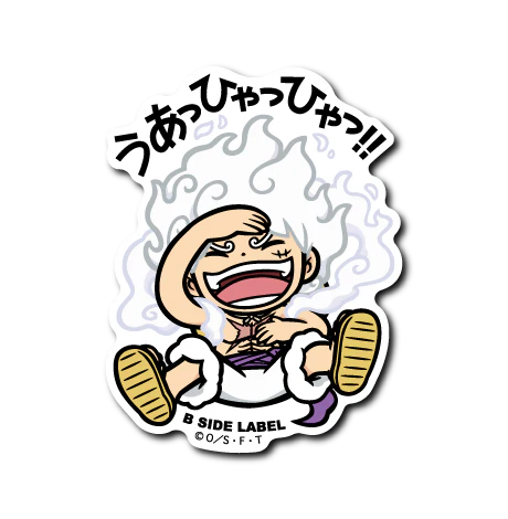 One Piece - Gear 5 Luffy 4 Small Sticker (B-SIDE LABEL)