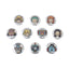 [One Piece] EGGHEAD Icon Mini Can Badge Straw Hat Crew Set