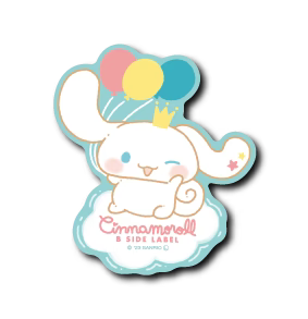 Sanrio - Balloons Cinnamoroll Small Sticker (B-SIDE LABEL)