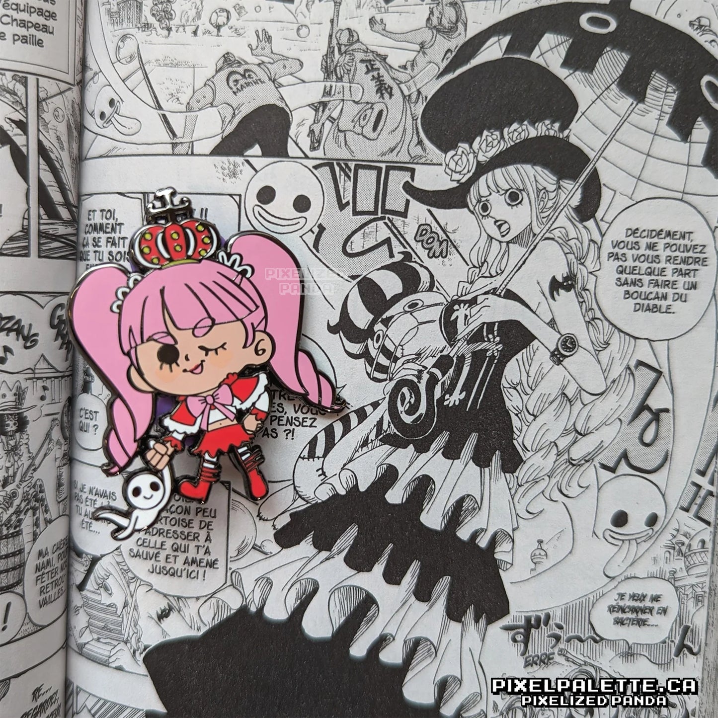 Perona Pin (Pixelized Panda)