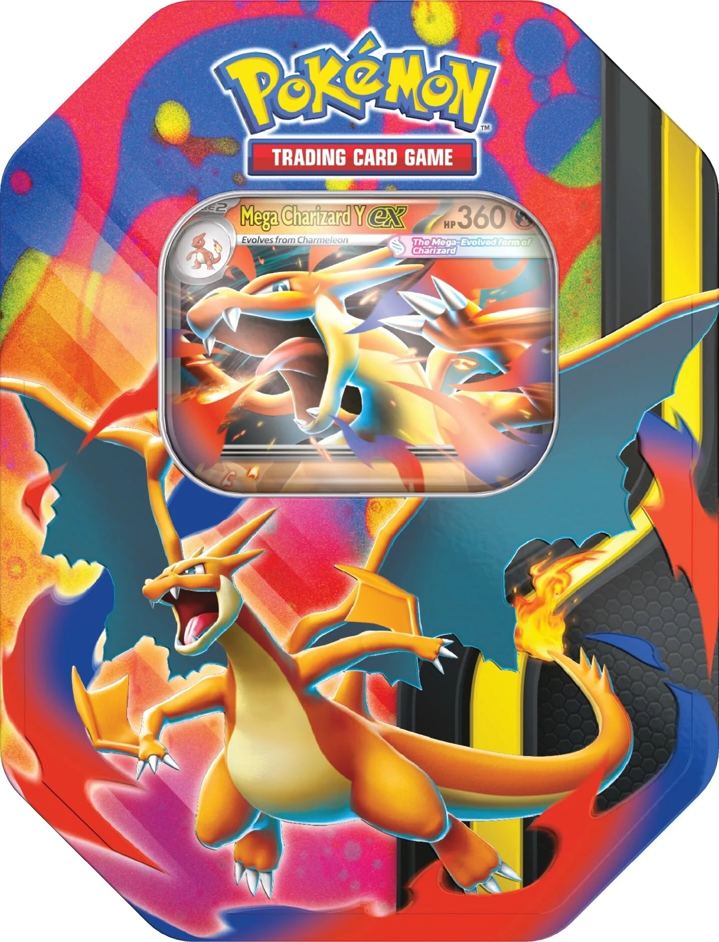 Pokémon TCG - Mega Evolution - Mega Charizard ex Tin