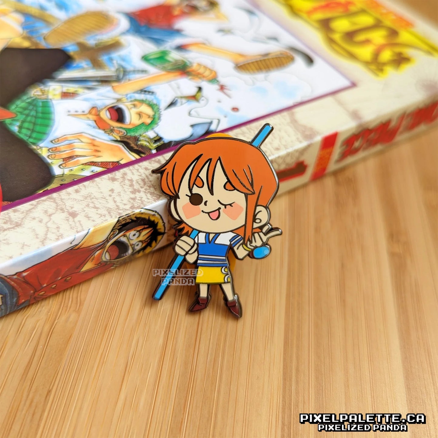 Nami Pin (Pixelized Panda)