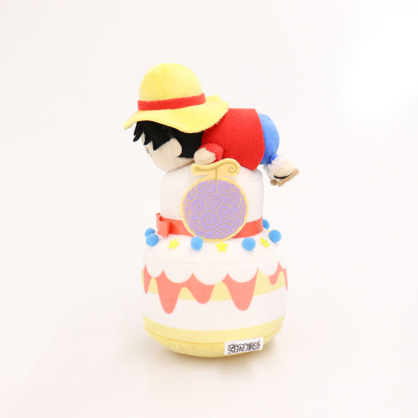 【One Piece】Birthday Cake Plush Toy Luffy