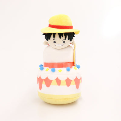 【One Piece】Birthday Cake Plush Toy Luffy