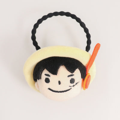 [One Piece] Hair Tie Luffy Plush