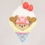 [One Piece] "SANJI no OYATSU" Strawberry Chopper Cream Crepe Plush Mascot