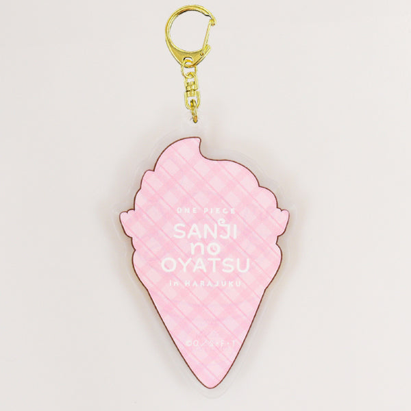 [One Piece] "SANJI no OYATSU" Strawberry Chopper Cream Crepe Acrylic Keychain