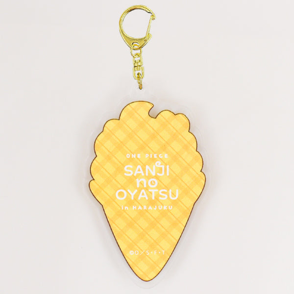 [One Piece] "SANJI no OYATSU" Banana Bepo Cream Crepe Acrylic Keychain
