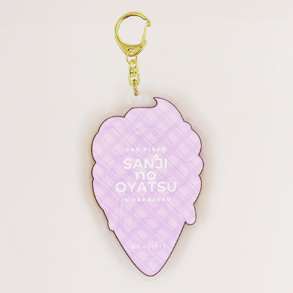 [One Piece] "SANJI no OYATSU" Perona Ghost Ice Cream Crepe Acrylic Keychain