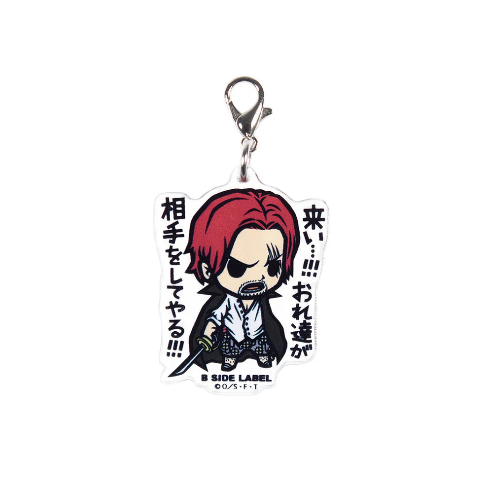 One Piece B-SIDE LABEL Acrylic Charm - Shanks