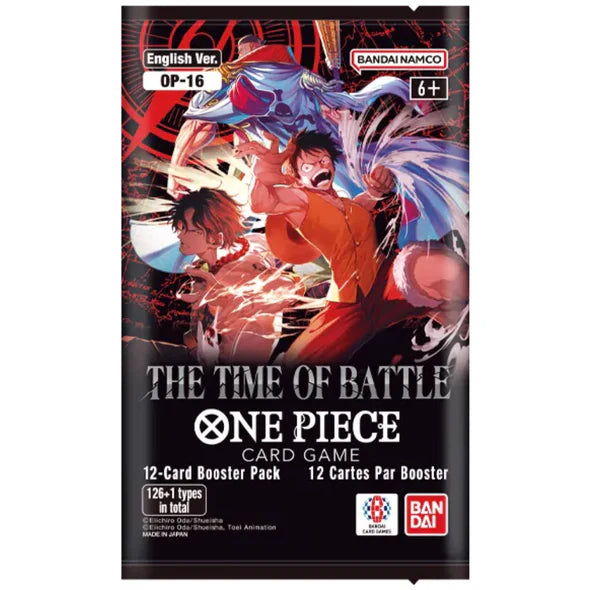 One Piece CG - The Time Of Battle - English Booster Pack (OP-16)