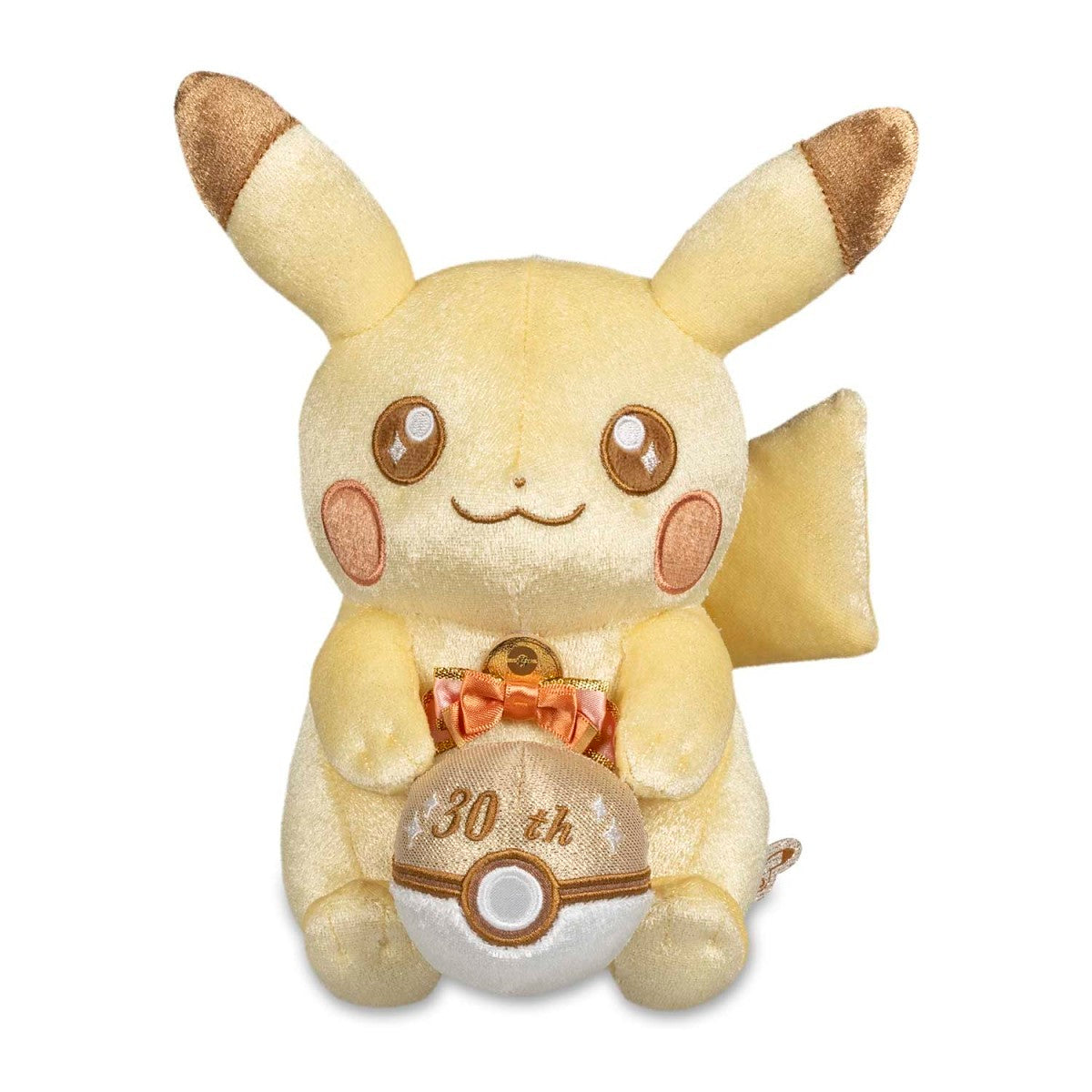 Pikachu 30th Celebration Plush (Pokemon Center US)