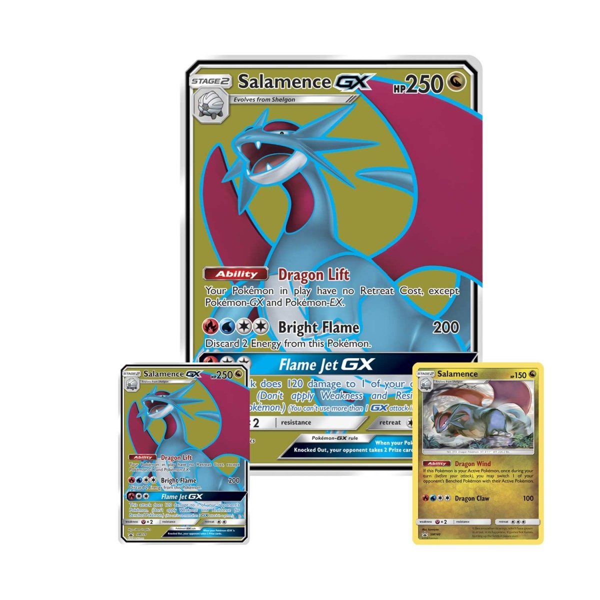 Pokémon TCG - Sun & Moon - Dragon Majesty - Salamence GX Special Collection