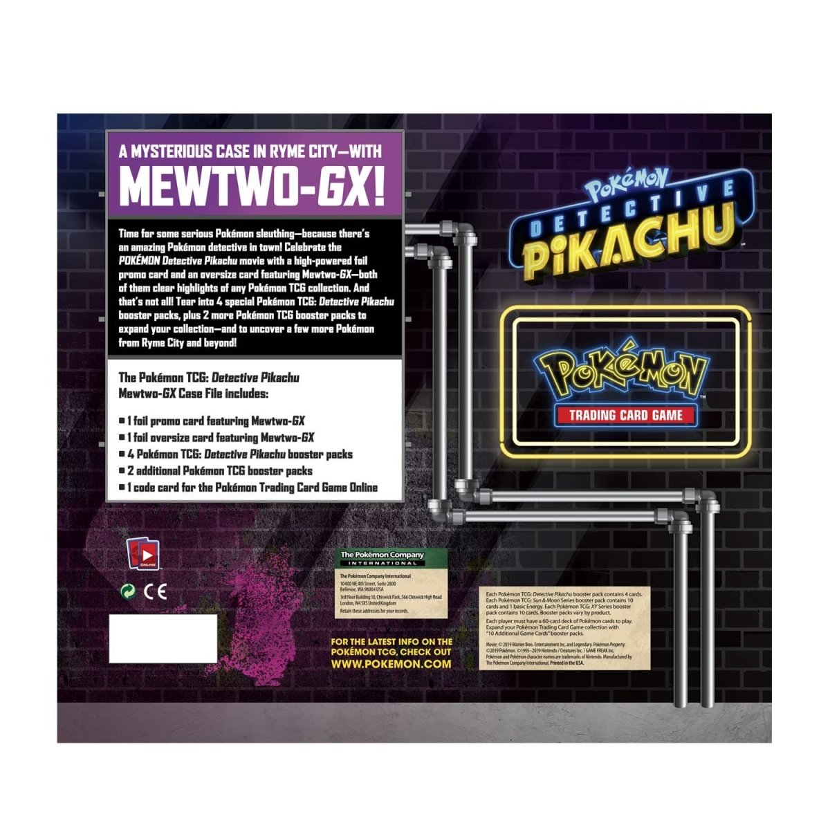 Pokémon TCG - Sword & Shield - Detective Pikachu