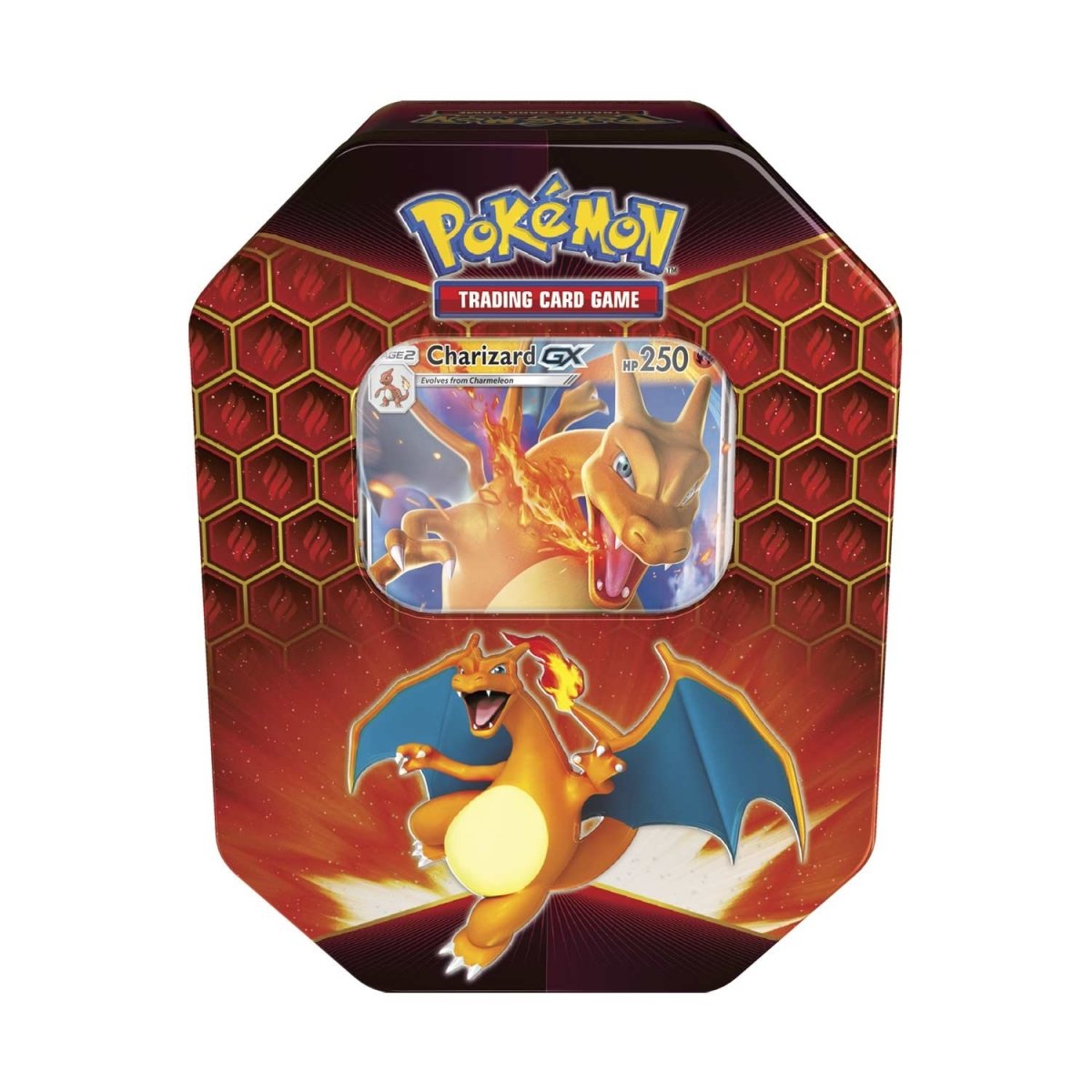 Pokémon TCG  - Sun & Moon - Hidden Fates Tin (Charizard-GX)