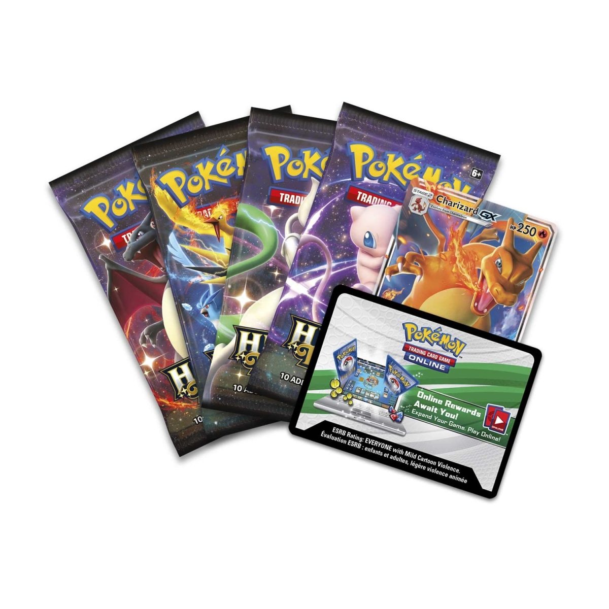 Pokémon TCG  - Sun & Moon - Hidden Fates Tin (Charizard-GX)