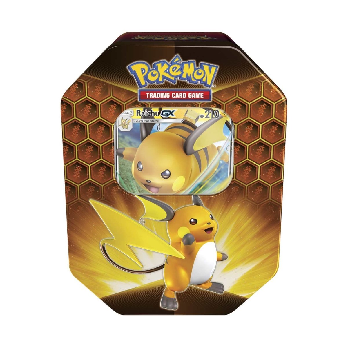 Pokémon TCG - Sun & Moon - Hidden Fates Tin (Raichu-GX)