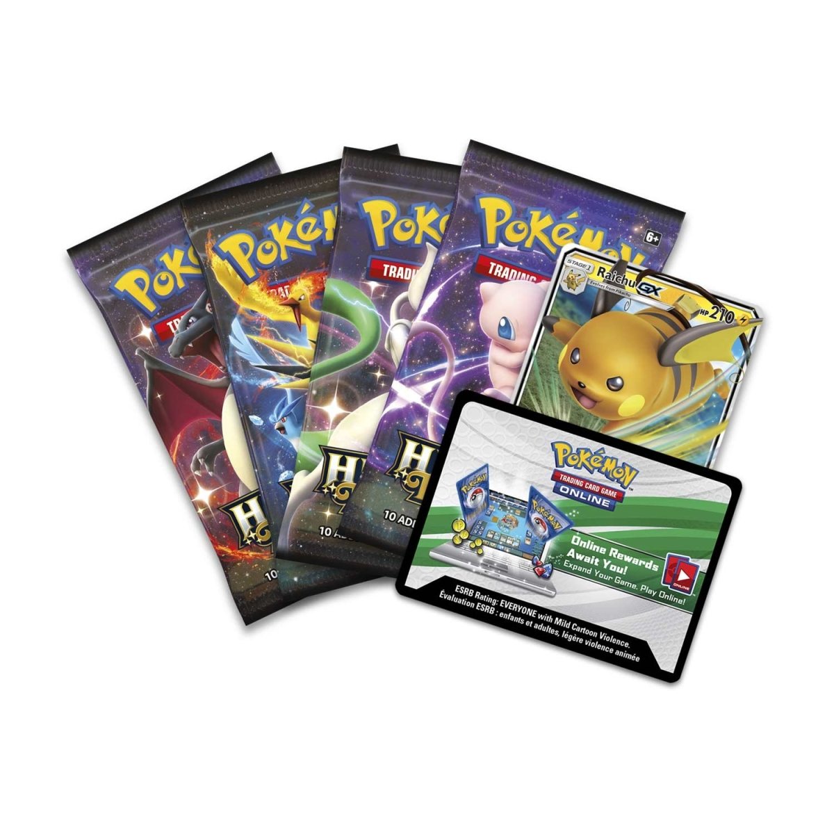 Pokémon TCG - Sun & Moon - Hidden Fates Tin (Raichu-GX)