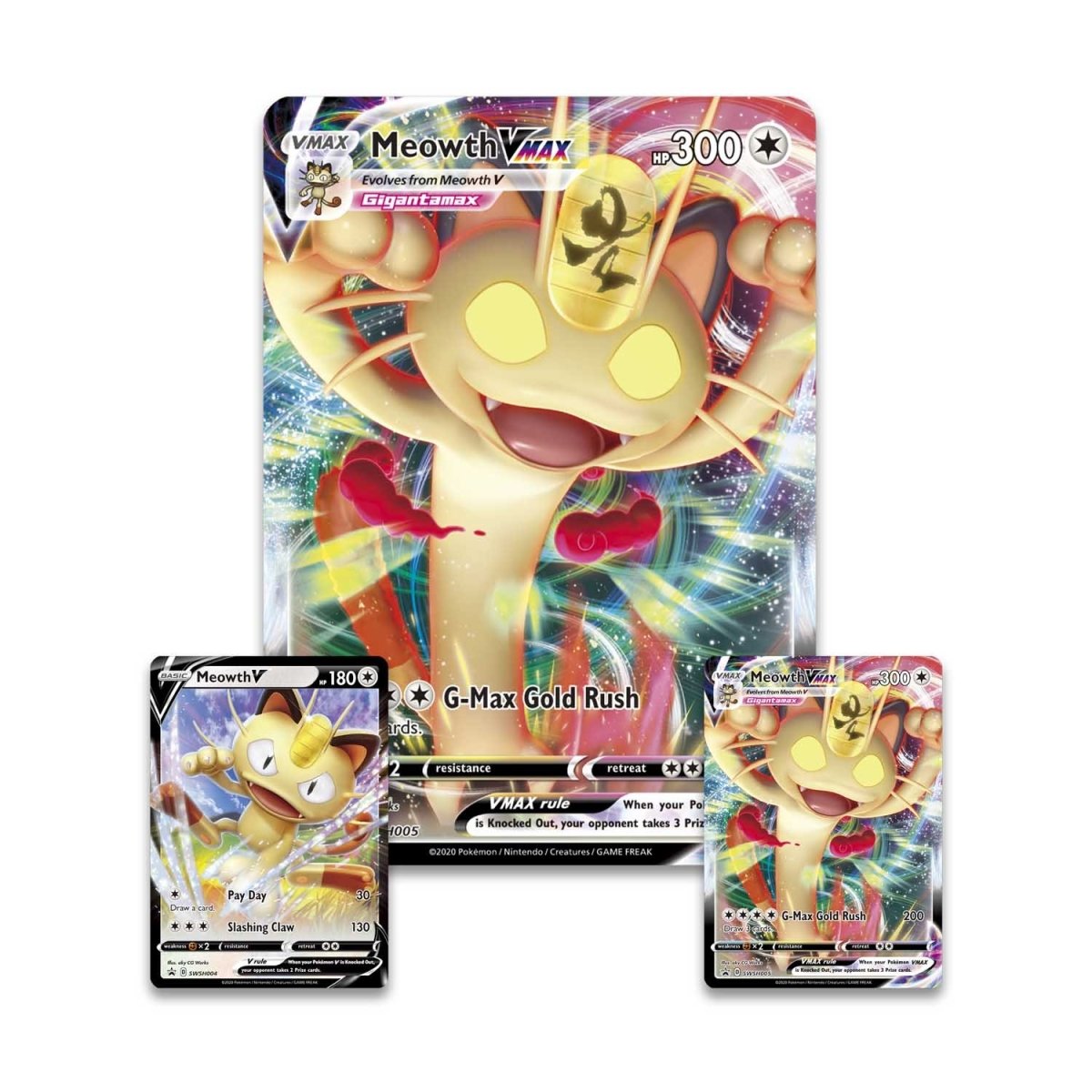 Pokmon TCG - Sword & Shield - Meowth VMAX Special Collection Box (5 P Banana Games & Hobby Pokmon TCG - Sword & Shield - Meowth VMAX Special Collection Box (5 P Banana Games & Hobby