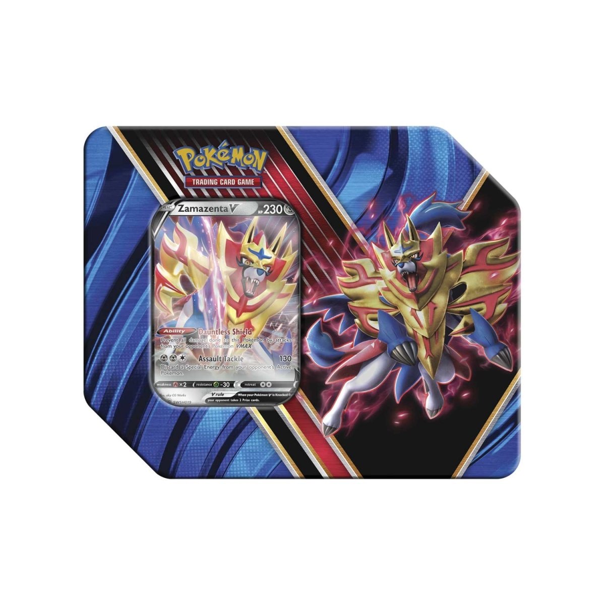 Pokémon TCG - Sword & Shield - Legends of Galar Tin (Zamazenta V)