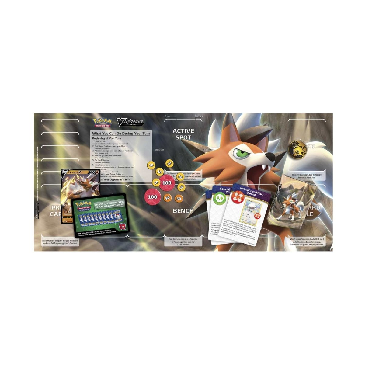 Pokémon TCG - Sword & Shield - V battle Deck (Lycanroc V)