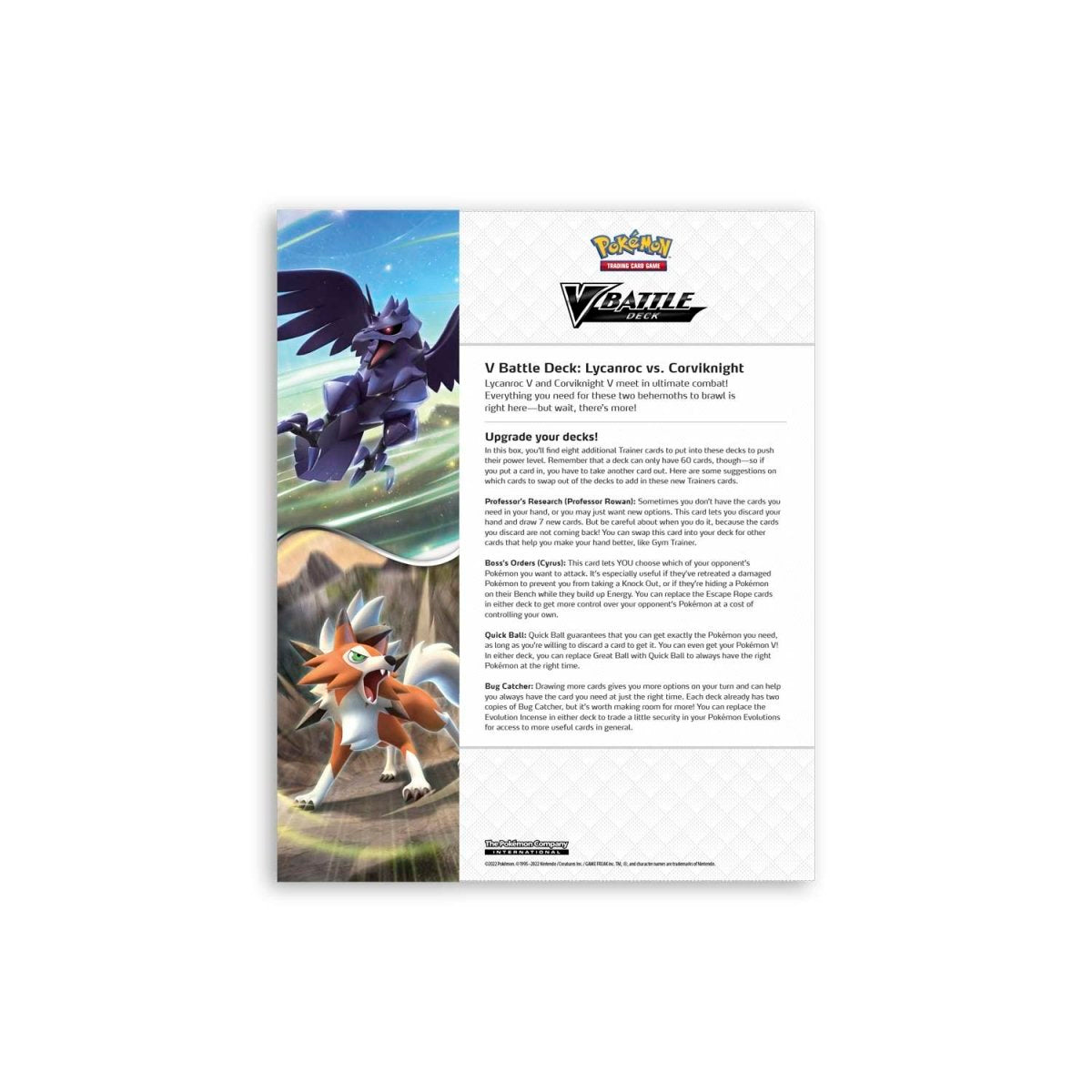 Pokémon TCG - Sword & Shield - V battle Deck (Lycanroc V)