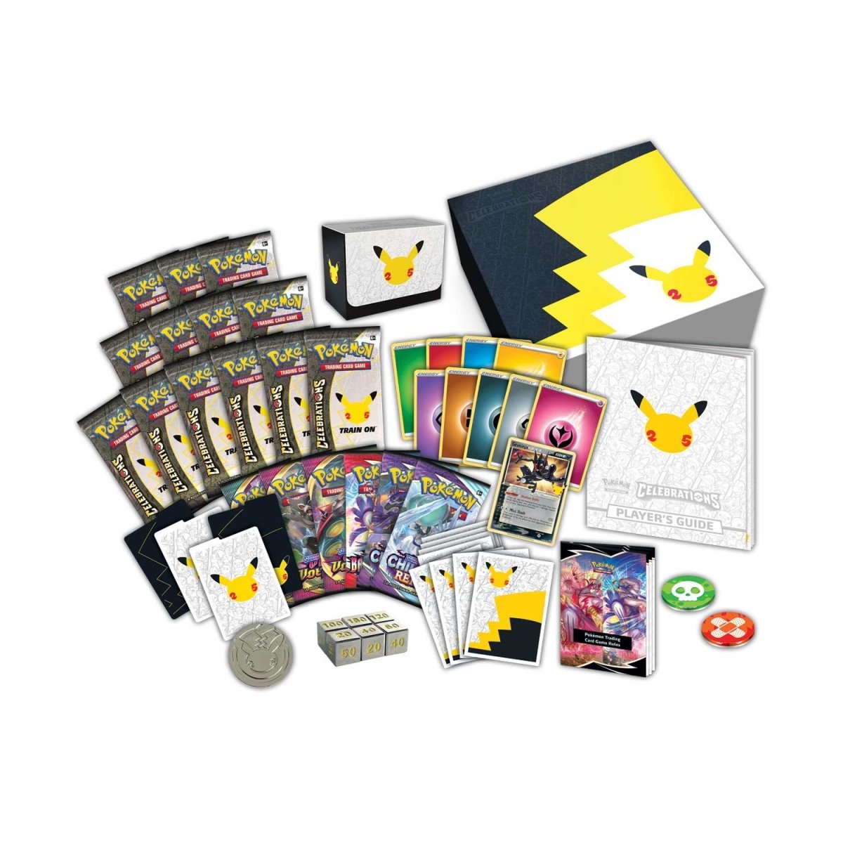 Pokémon TCG - Sword & Shield - Celebrations - Elite Trainer Box (Pokemon Center Exclusive)