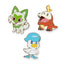 Pokemon - Sprigatito, Fuecoco & Quaxly Pokémon Pins set