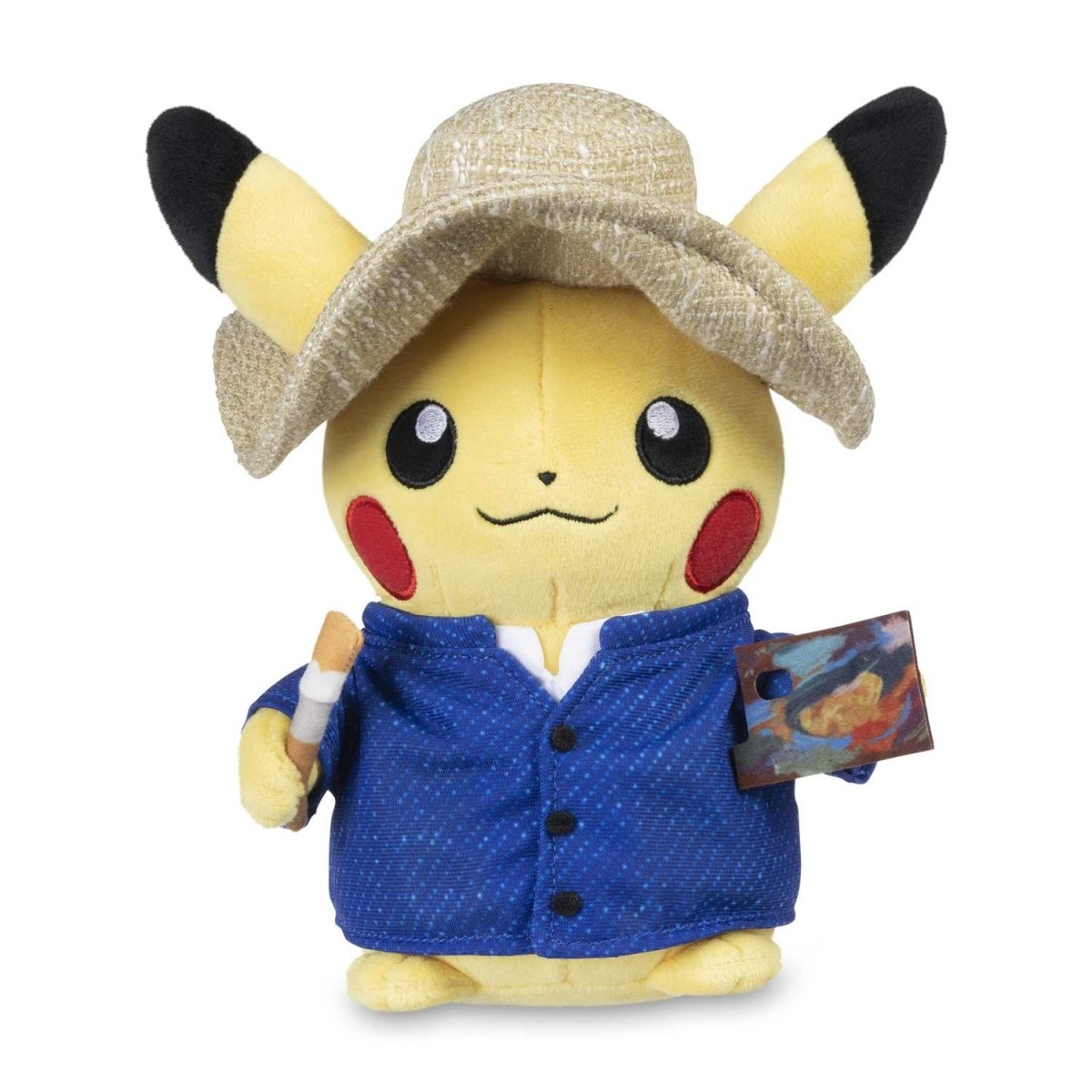 Pikachu Plush: Pokemon Center x Van Gogh Museum