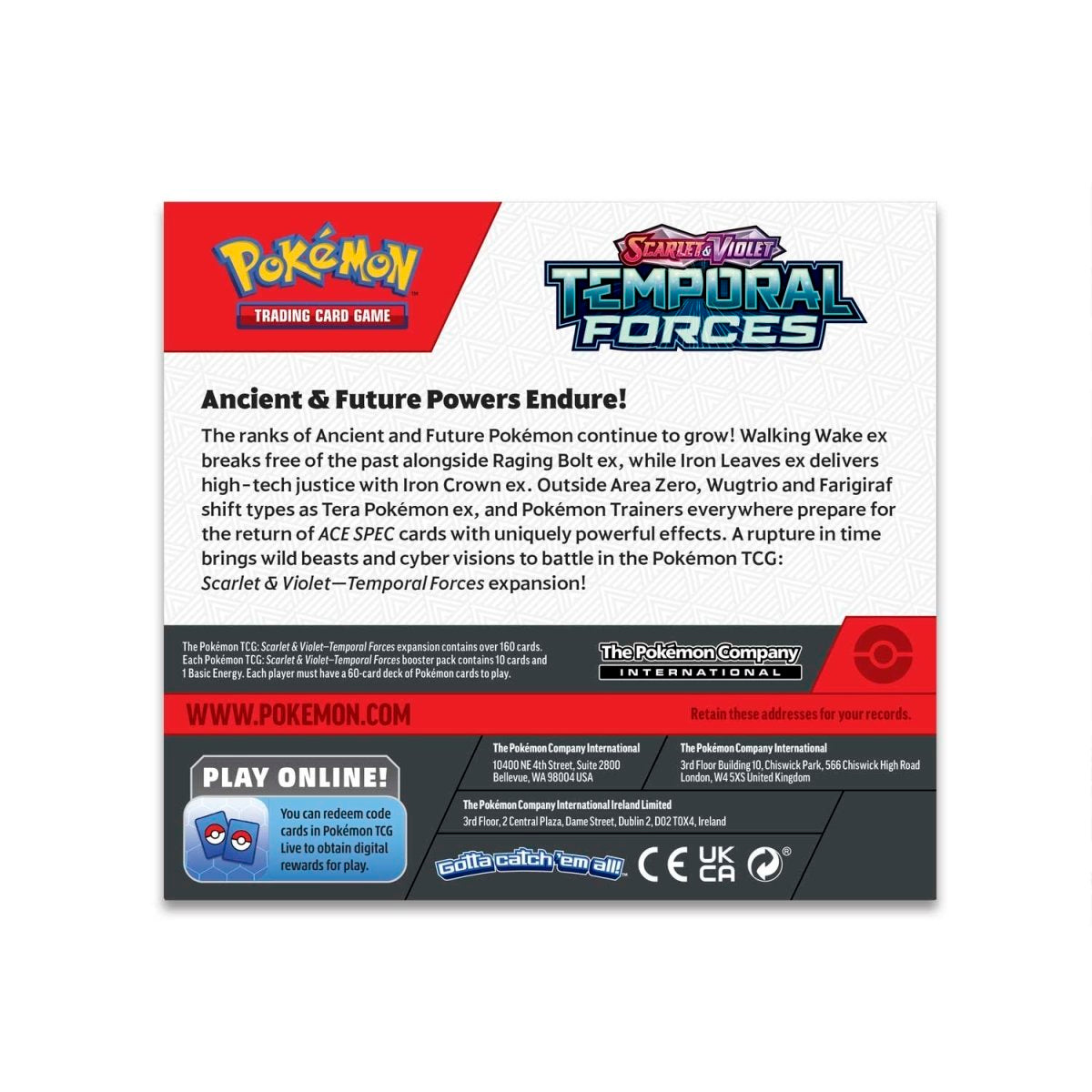 Scarlet & Violet-Temporal Forces Booster Box