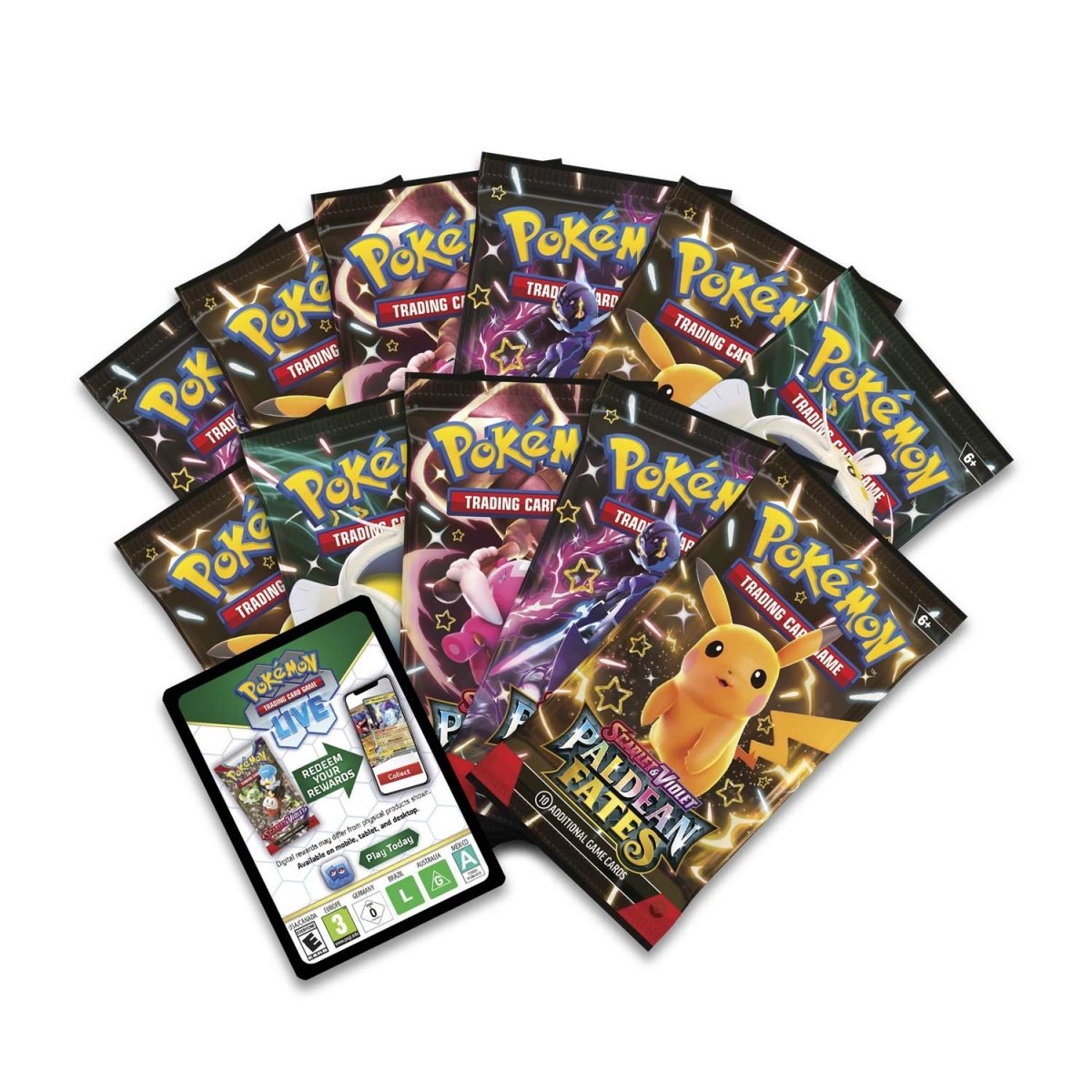 Pokémon TCG - Scarlet & Violet - Paldean Fates - Elite Trainer Box (Pokemon Center Exclusive)