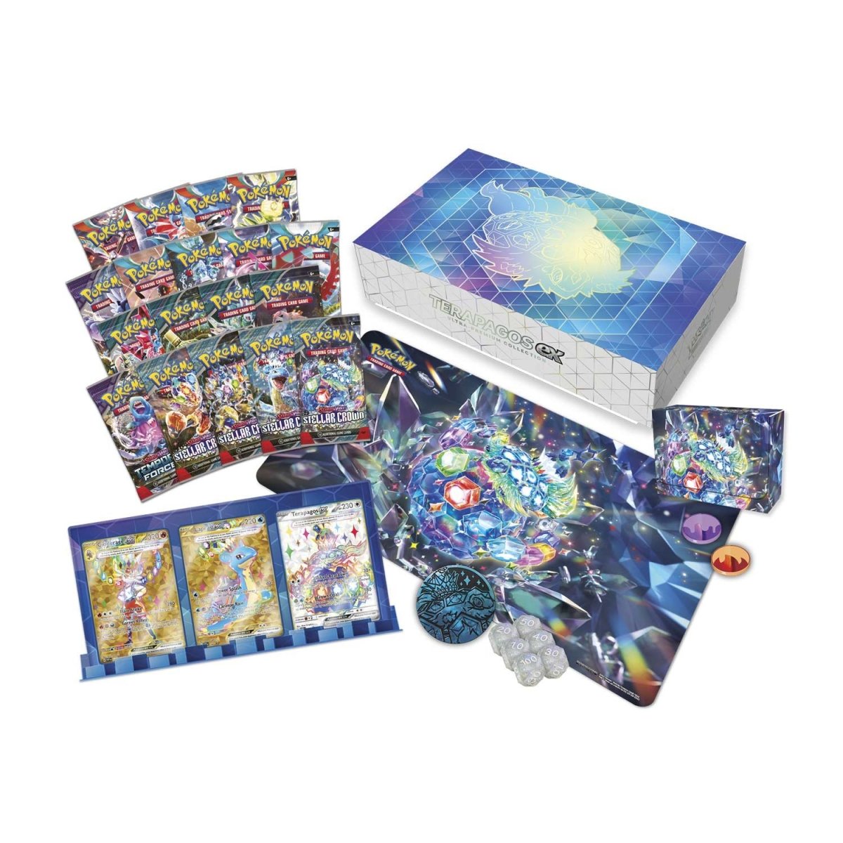 Pokémon TCG - Scarlet & Violet - Terapagos ex Ultra-Premium Collection