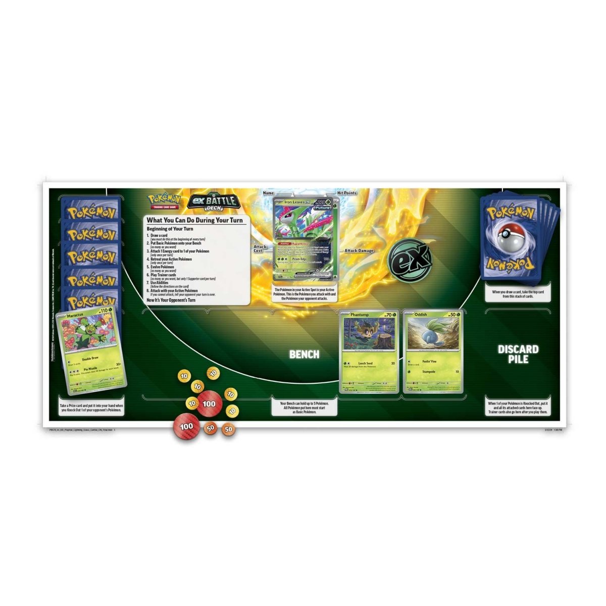 Pokémon TCG - Scarlet & Violet - ex Battle Deck (Iron Leaves ex)