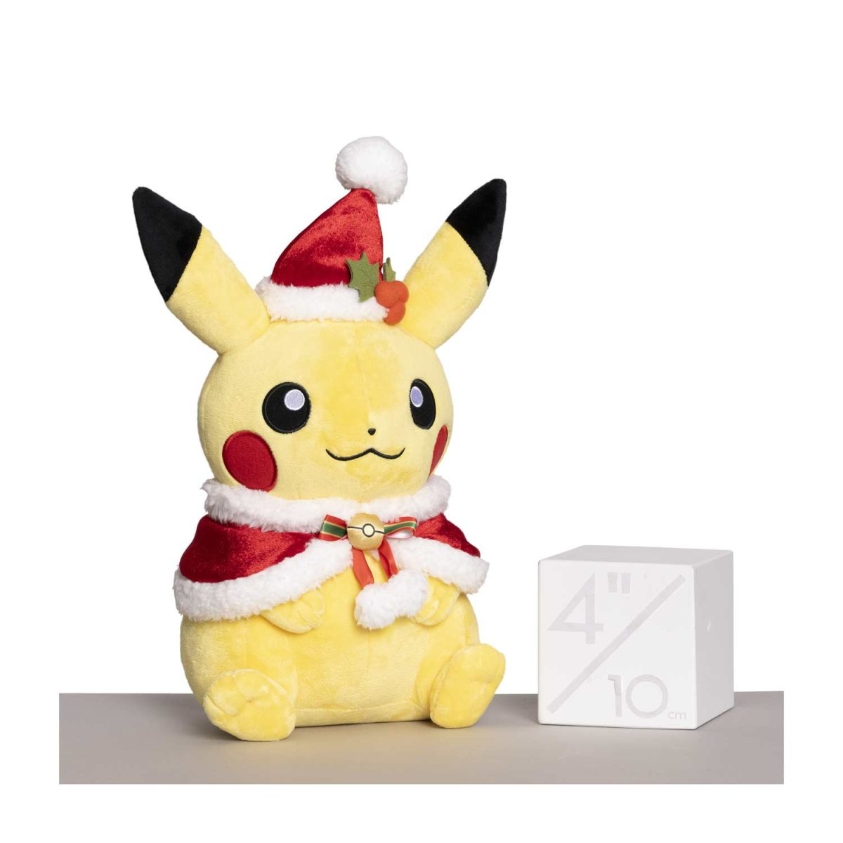 Christmas Pikachu Holiday Plush (Pokemon Center)