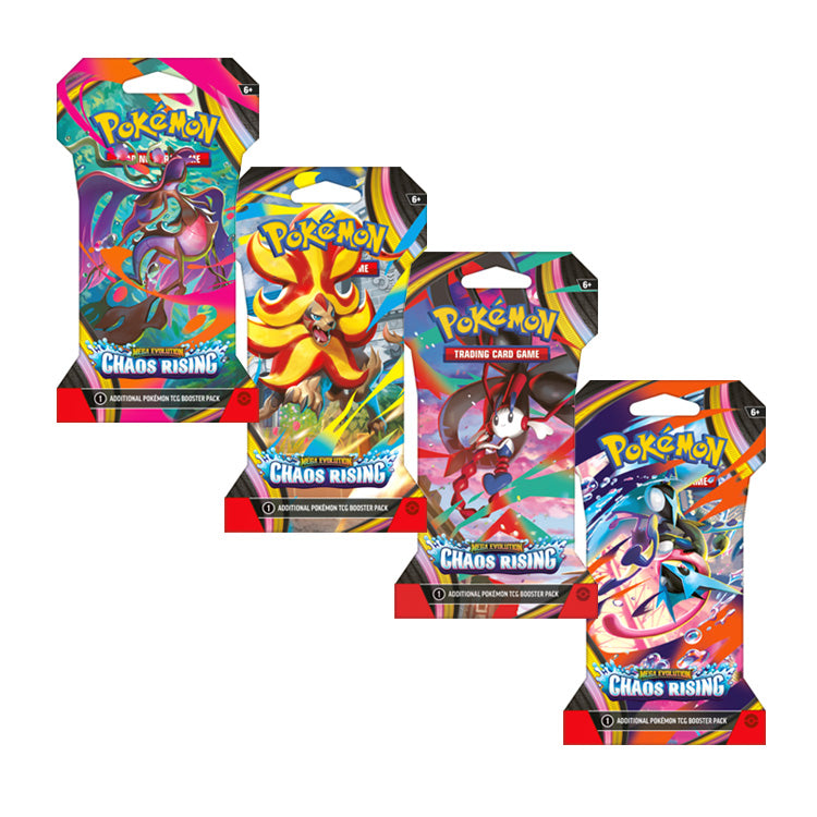 Pokémon TCG - Mega Evolution - Chaos rising - Sleeved Booster Pack