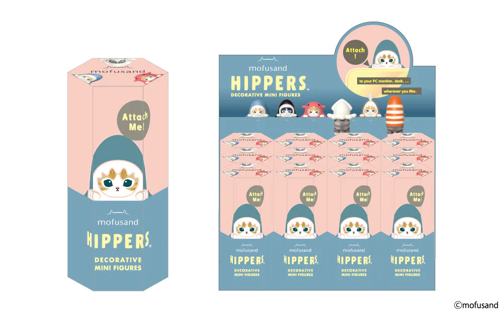 Mofusand HIPPERS (1 RANDOM BOX)