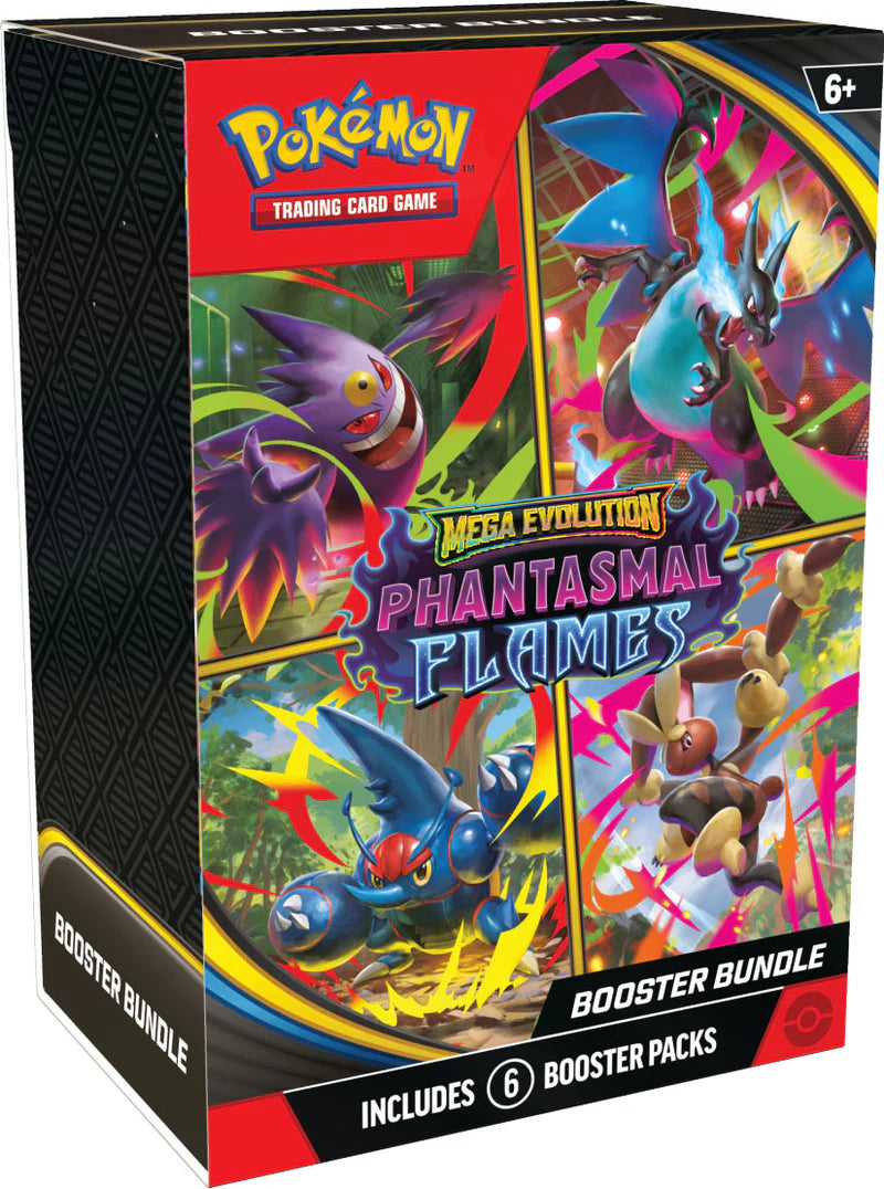 Pokémon TCG - Mega Evolution - Phantasmal Flames - Booster Bundle