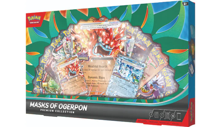 Pokémon TCG - Scarlet & Violet - Masks of Ogerpon ex Premium Collection Box