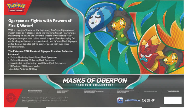 Pokémon TCG - Scarlet & Violet - Masks of Ogerpon ex Premium Collection Box