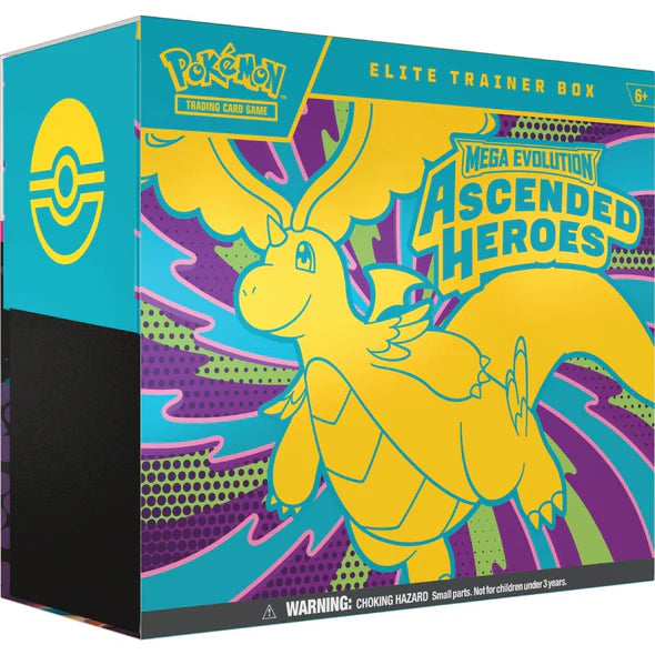 Pokémon TCG - Mega Evolution - Ascended Heroes -  Elite Trainer Box