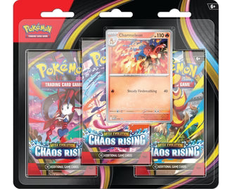 Pokémon TCG - Mega Evolution - Chaos rising - 3 packs blister bundle
