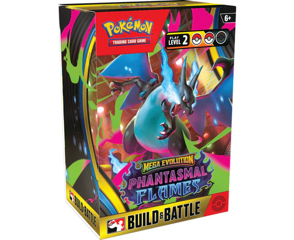 Pokémon TCG  - Mega Evolution - Phantasmal Flames - Build And Battle Kit