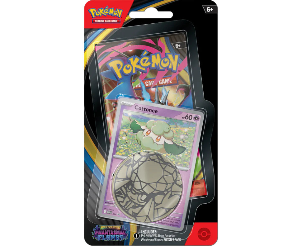 Pokémon TCG - Mega Evolution - Phantasmal Flames - Checklane Blister