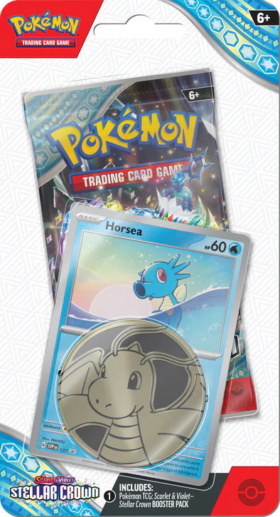 Pokémon - Scarlet & Violet - Stellar Crown - Checklane Blister Pack (Horsea/Porygon 2)