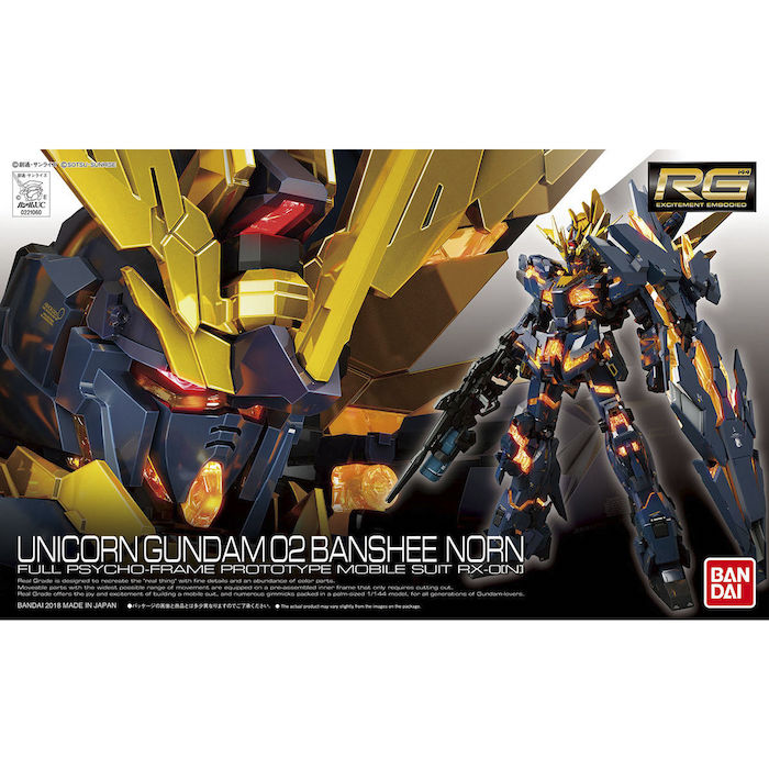 RG 27 Unicorn Gundam 02 Banshee Norn 1/144