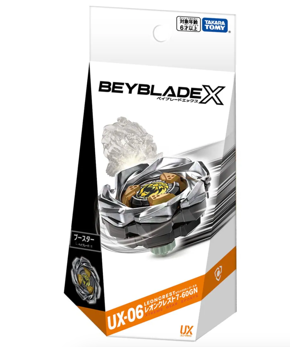 BEYBLADE X UX-06 Booster Leon Crest 7-60GN