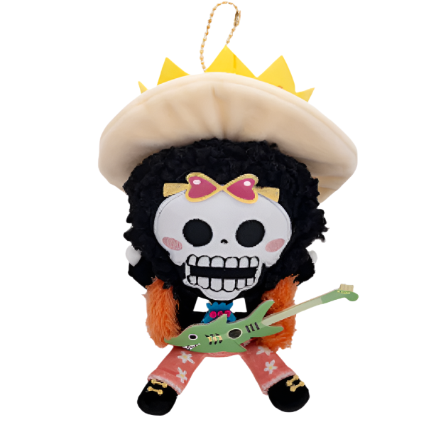 [One Piece] Banzai! Plush Keychain Brook PRE ORDER