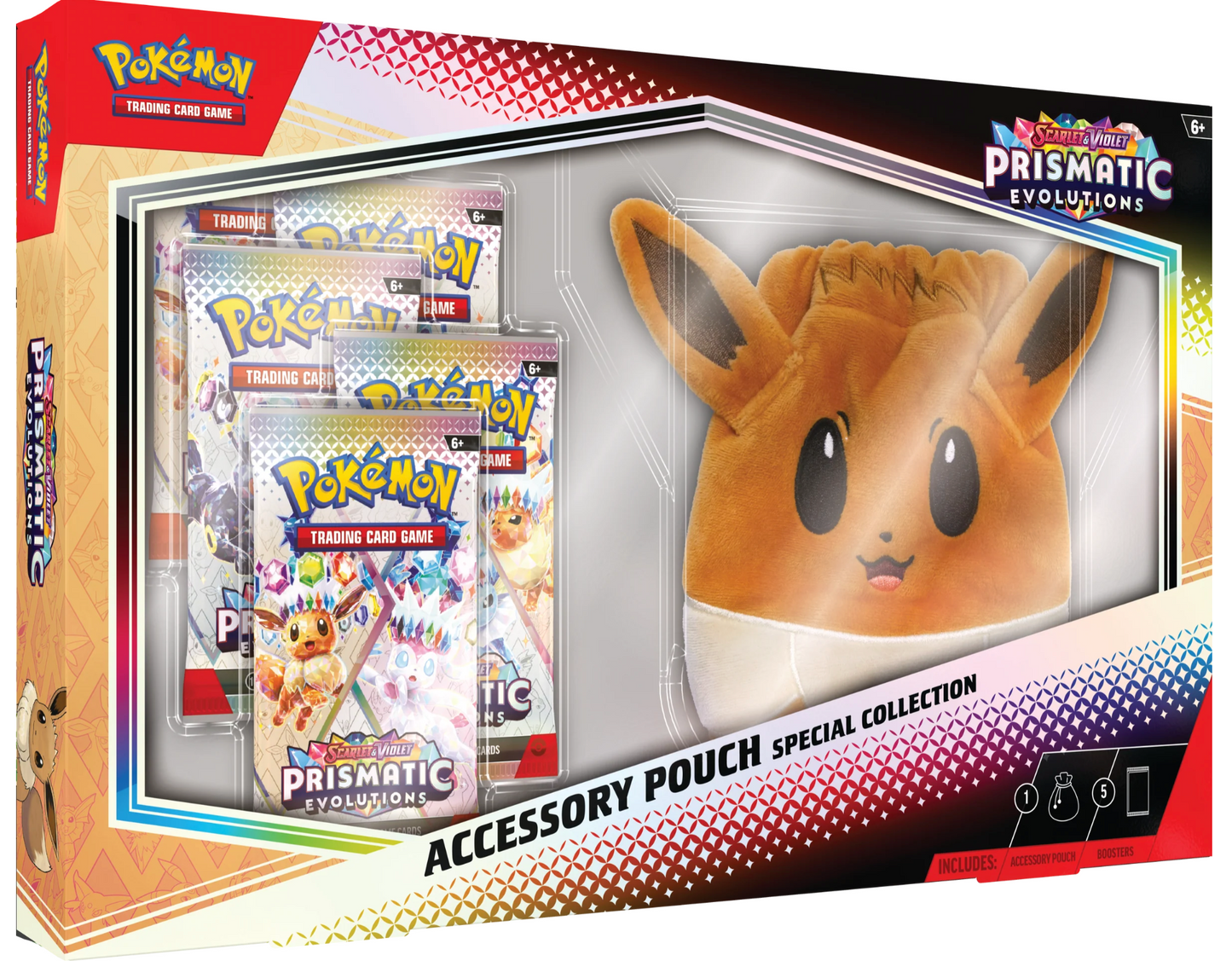 Pokémon TCG - Scarlet & Violet - Prismatic Evolutions - Eevee Accessory Pouch Special Collection