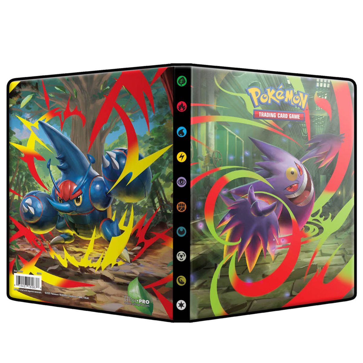 Ultra Pro - 4-Pocket Portfolio Binder - Pokemon - Phantasmal Flames